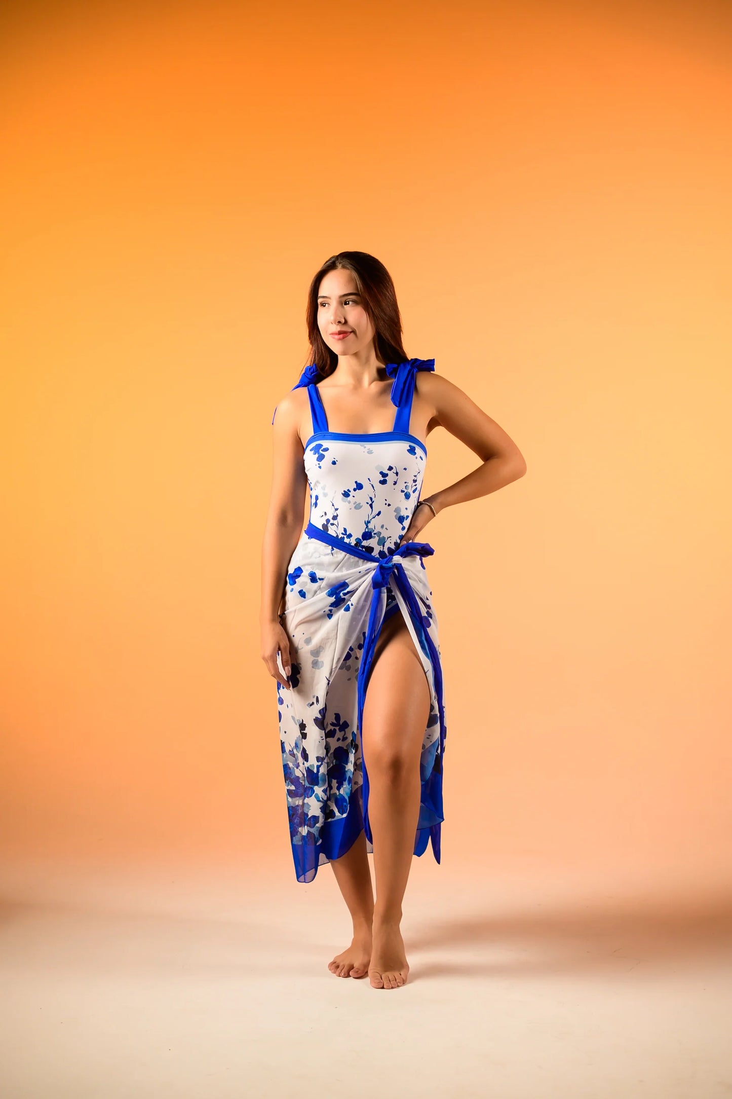 Sienna Swimsuit Sarong Set