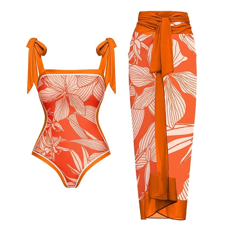 Sienna Swimsuit Sarong Set