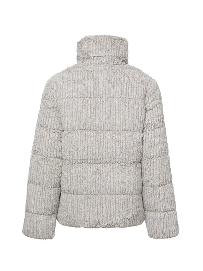 Close Knit Puffer Jacket