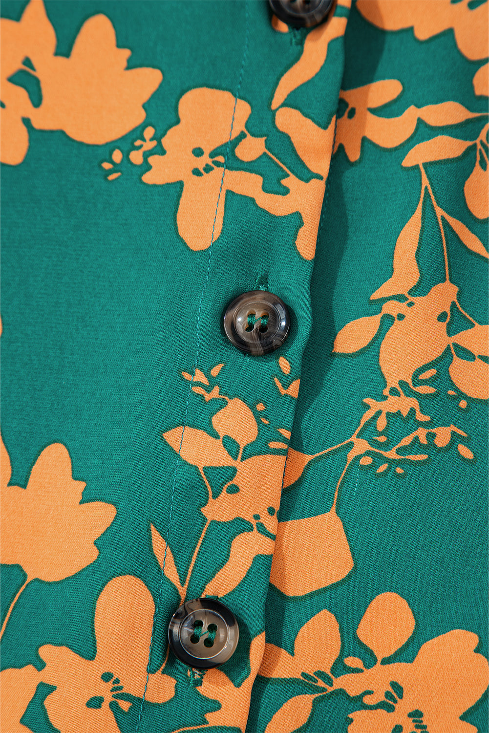 Pink Floral Print Drawstring Flowy Short Dress