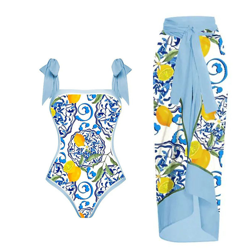 Sienna Swimsuit Sarong Set