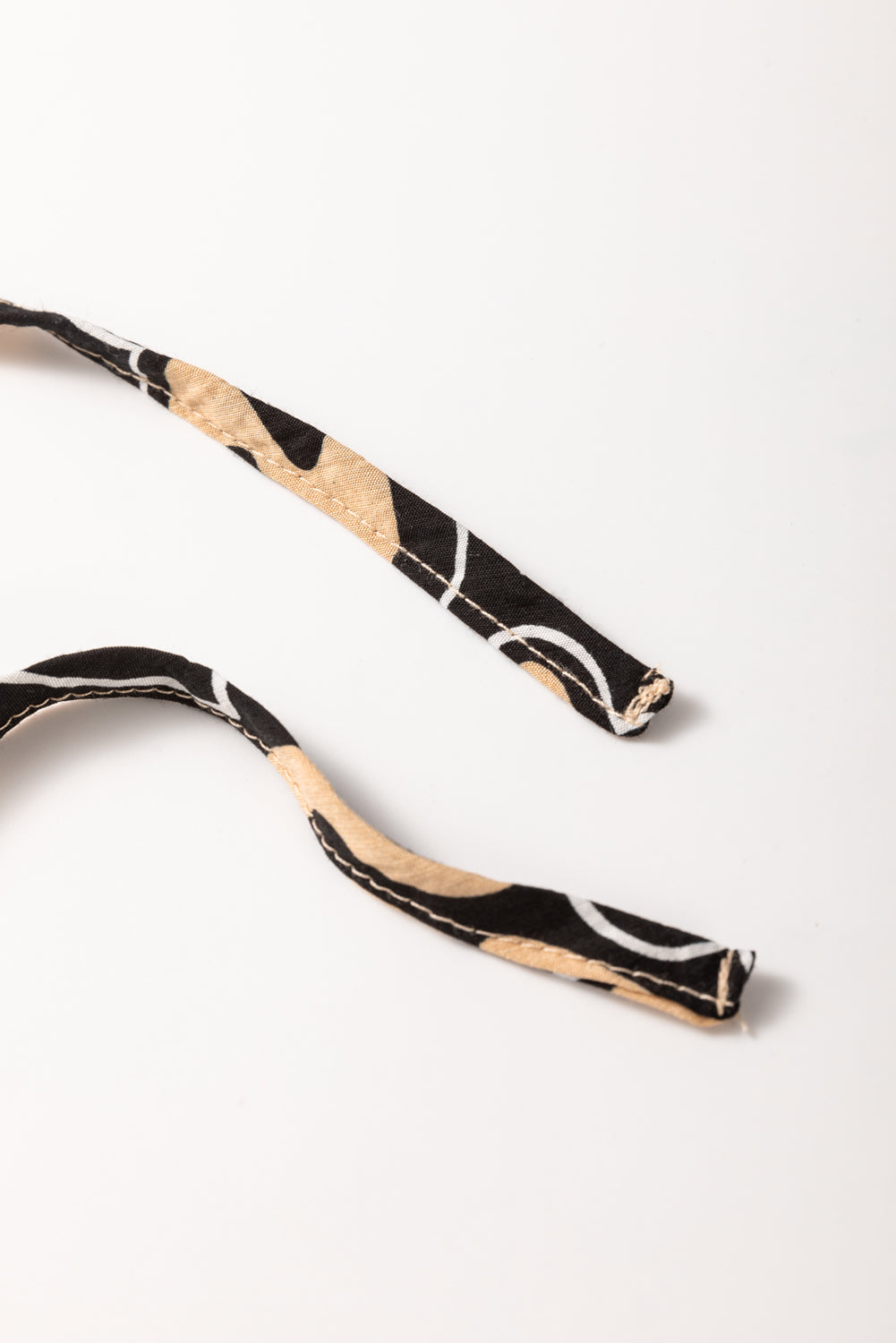 Black Boho Floral Smocked V Neck Bracelet Sleeve Blouse