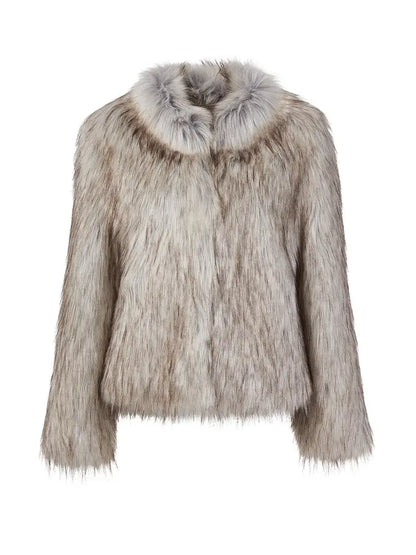 Fur Delish Jacket in Natural