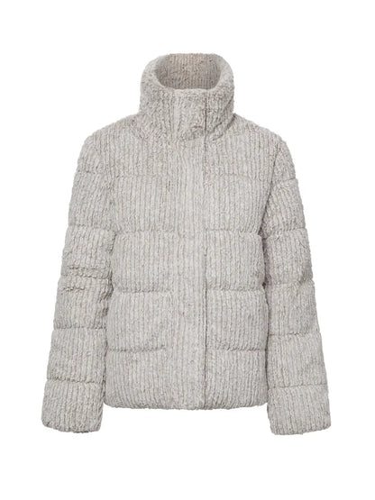 Close Knit Puffer Jacket