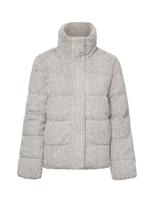 Close Knit Puffer Jacket