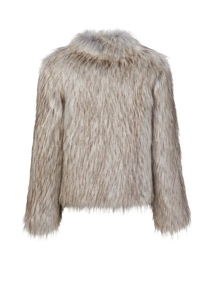 Fur Delish Jacket in Natural