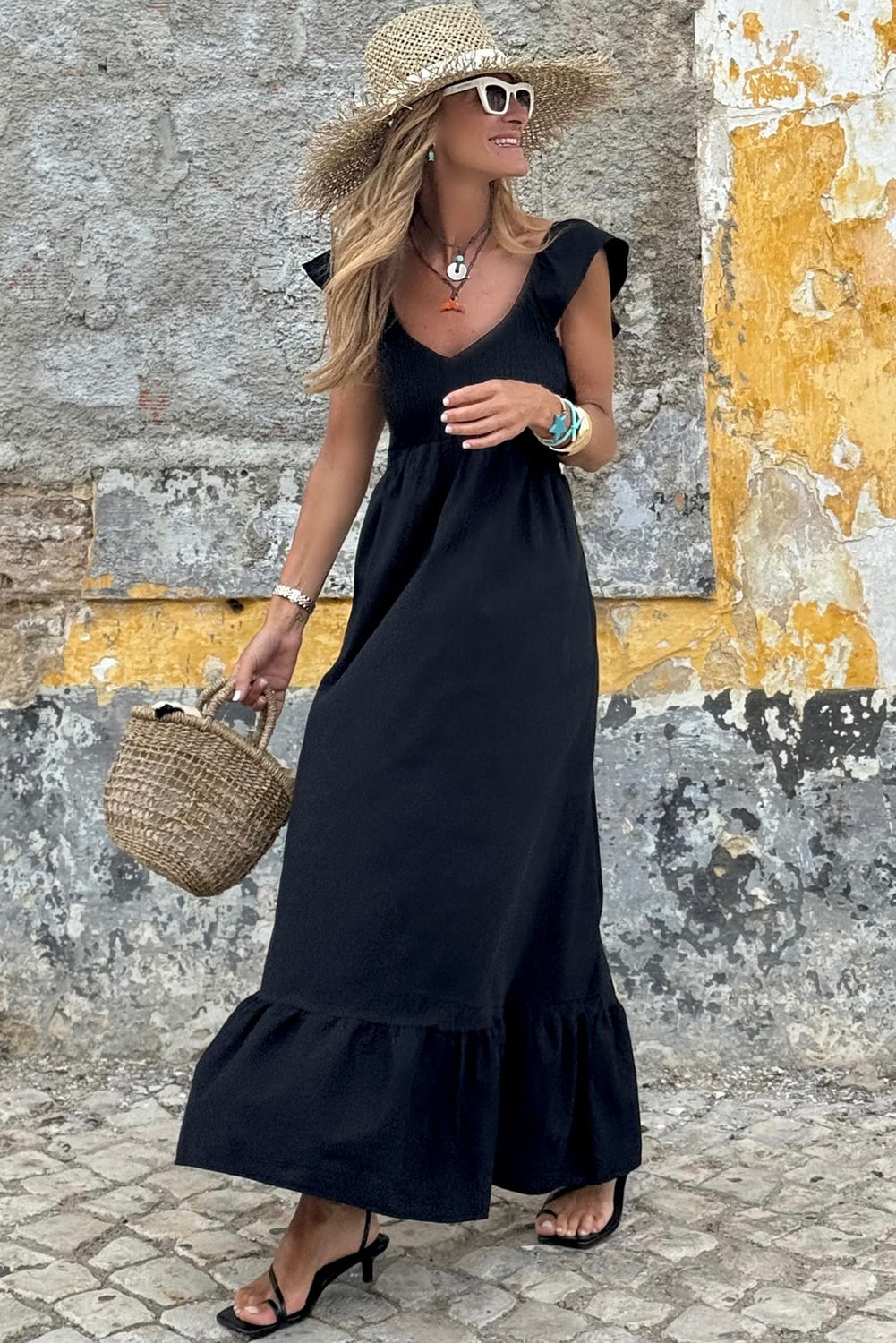 Summer Diaries Ruffle Maxi Dress