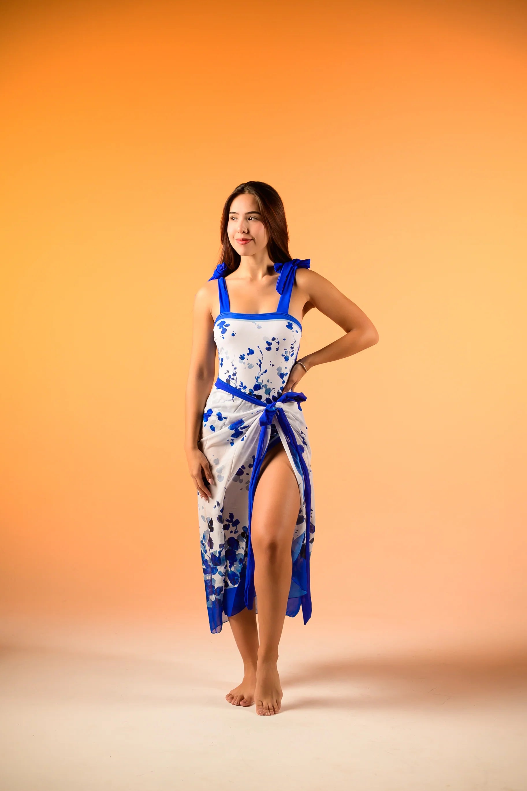 Sienna Swimsuit Sarong Set