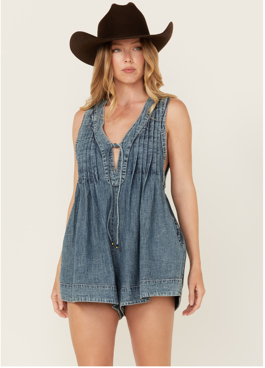 Joey Denim Jumpsuit