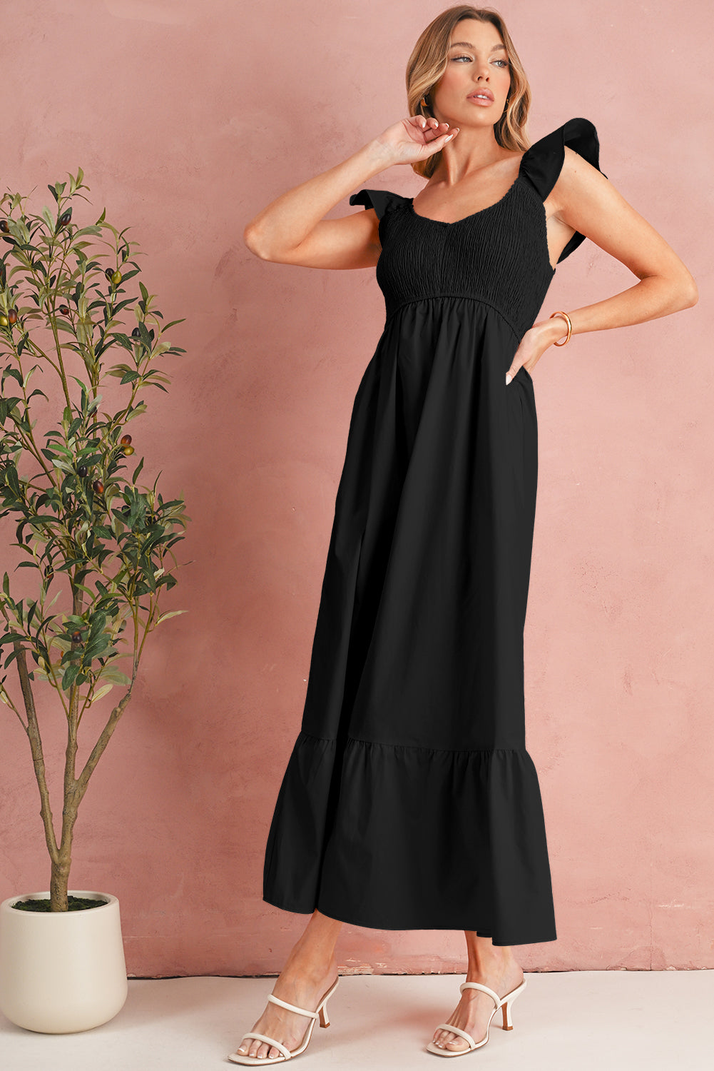 Summer Diaries Ruffle Maxi Dress