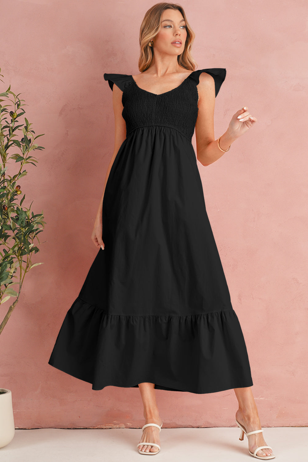 Summer Diaries Ruffle Maxi Dress