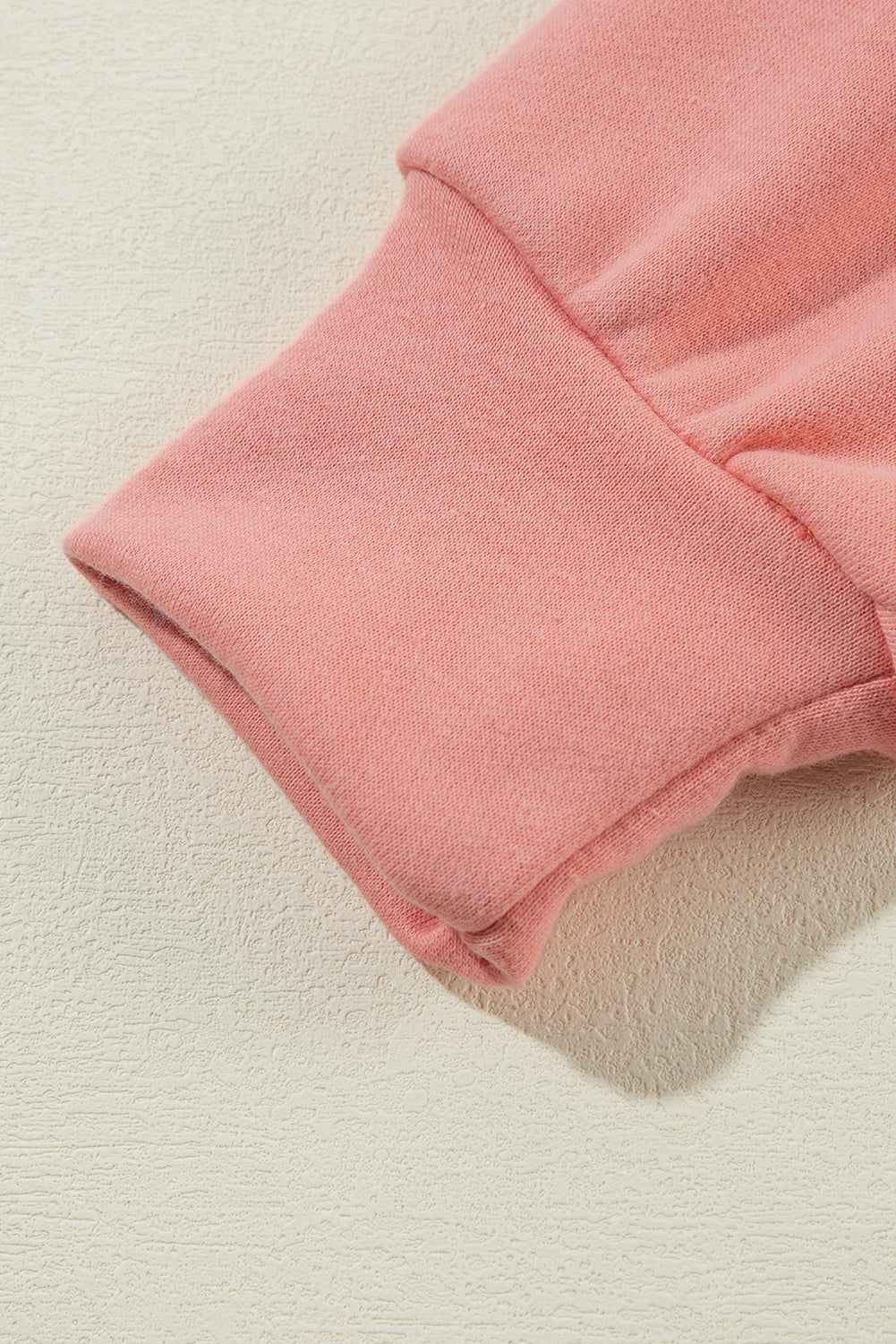 Black Bowknot Plain Round Neck Sweatshirt