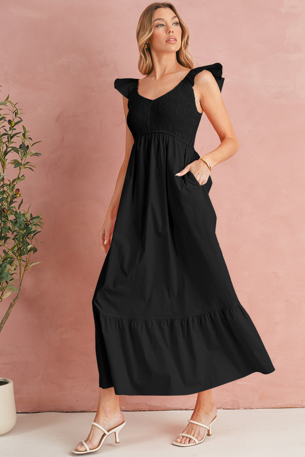Summer Diaries Ruffle Maxi Dress